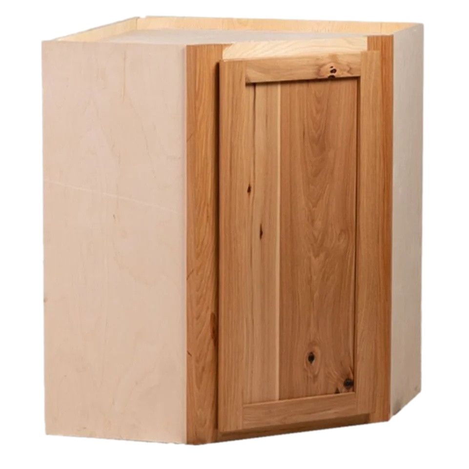 Wall Corner Cabinet 24&quot; x 36&quot; - Rustic Hickory