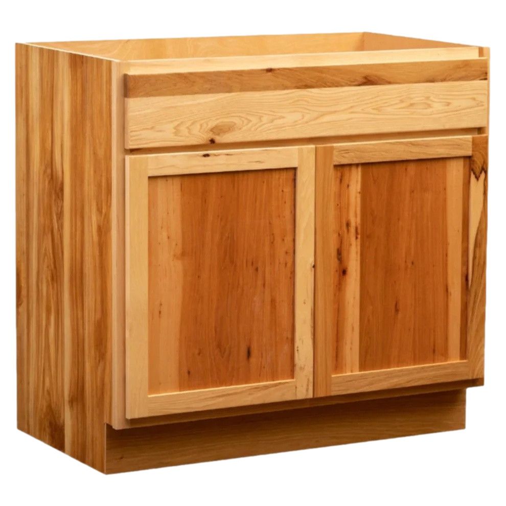 36&quot; Sink Base Cabinet - Rustic Hickory