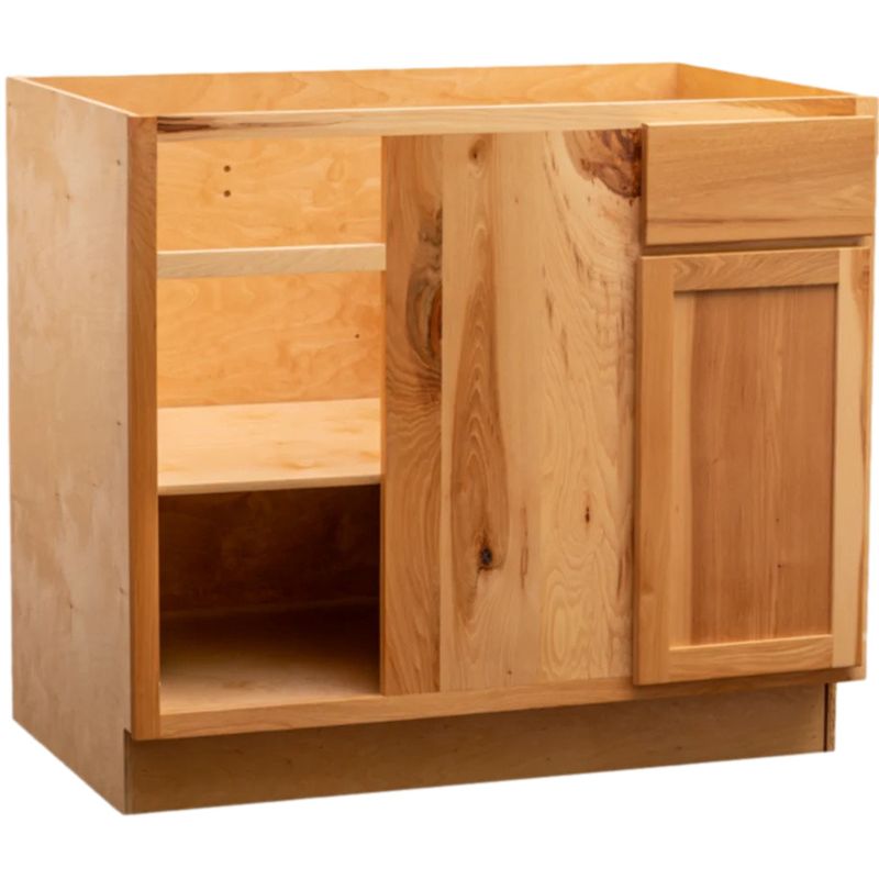 Blind Base Corner Cabinet 39" - Rustic Hickory