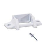 Dometic | Manual Hardware Replacement Foot Kit | Polar White | 3310811.009B