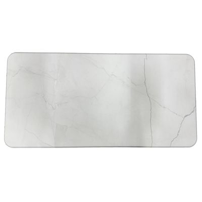 Dinette Table Top 40&quot; x 20&quot; White Marble