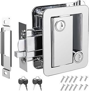 RV Door Lock Chrome Plated (L0920DL-CR)