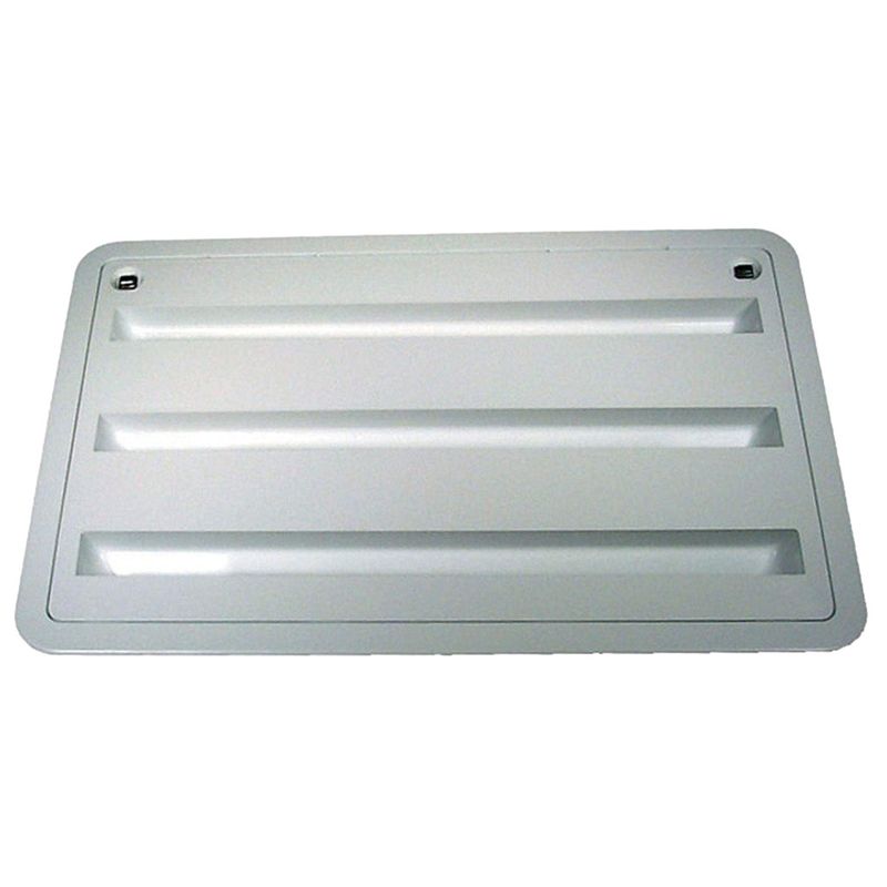 24" Polar White Dometic Side Wall Fridge Vent (9600005397)