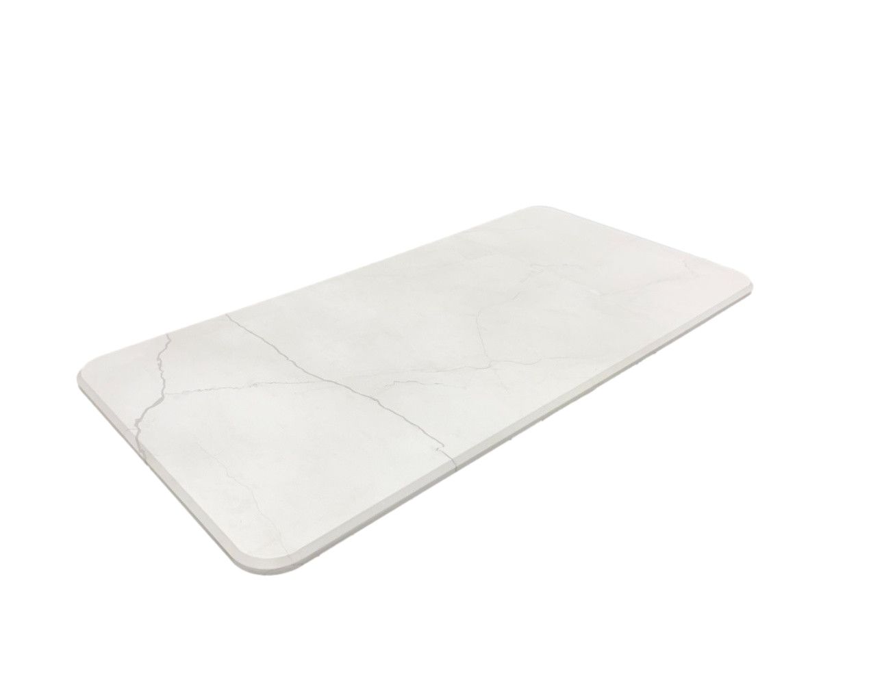 Dinette Table Top 40&quot; x 20&quot; White Marble