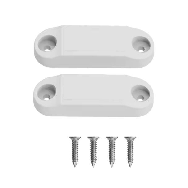 Magnetic Baggage Door Catch White 2 Pack ( MT516W )