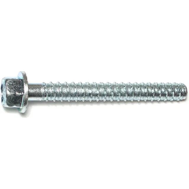 5/8&quot; x 5&quot; Zinc Plated Hex Washer Head LDT Tapcon Masonry Screw (6 Pack) (06777)