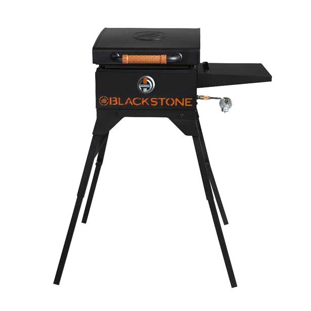 On The Go 17&quot; Portable Propane Cart Griddle with Hood (1939)
