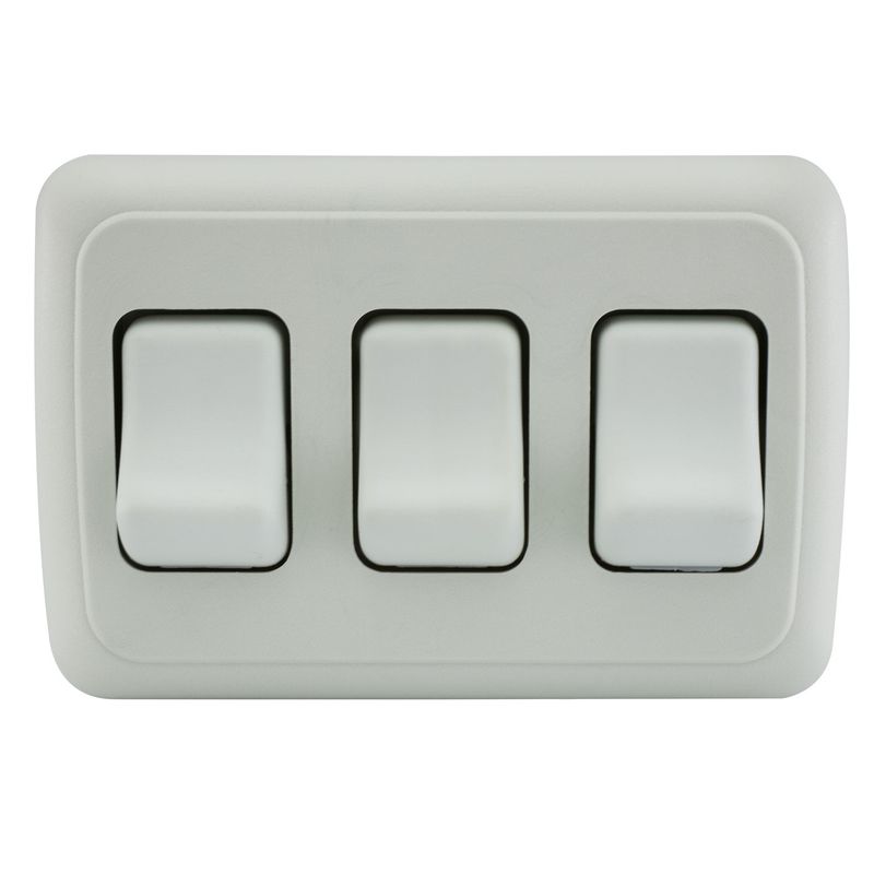 3-Way Light Switch- White