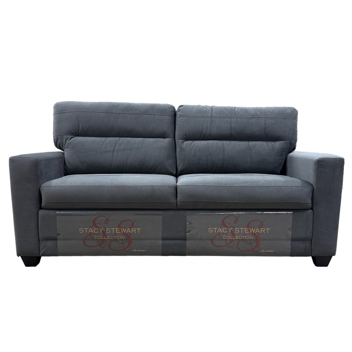 Stacy Stewart 75&quot; Tri-Fold Couch Lilo Coal