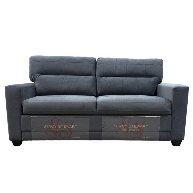 Stacy Stewart 75&quot; Tri-Fold Couch Lilo Coal