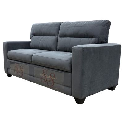 Stacy Stewart 75&quot; Tri-Fold Couch Lilo Coal