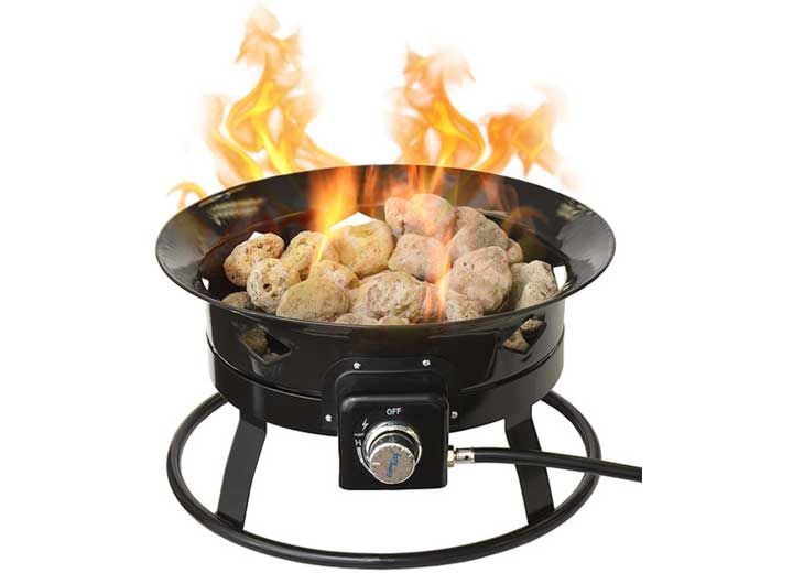 19-Inch Propane Fire Bowl with Auto Ignition and Adjustable Flame Control (FKG6501D)
