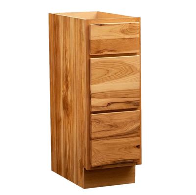 Vanity Base Cabinet 3 Drawer 21&quot; W x 34.5&quot; H x 21&quot; D - Rustic Hickory