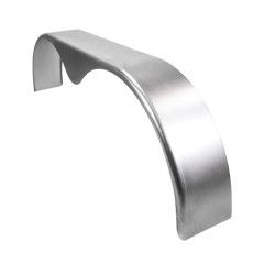 Aluminum Tandem Teardrop Fender | 68&quot; Long x 9&quot; Wide x 18&quot; Tall | for Double Axle Trailers – Multiple Options Available