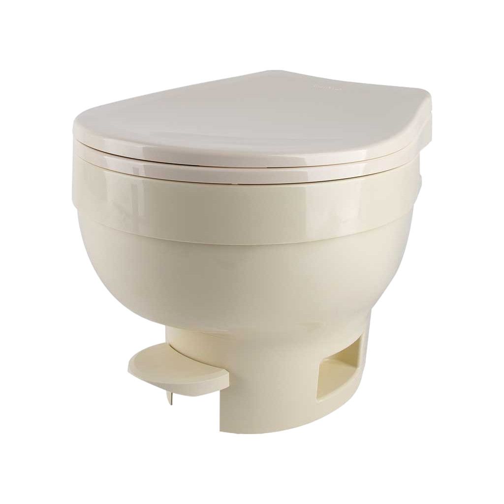 Aqua-Magic VI RV Toilet - Low Profile Parchment (31838)