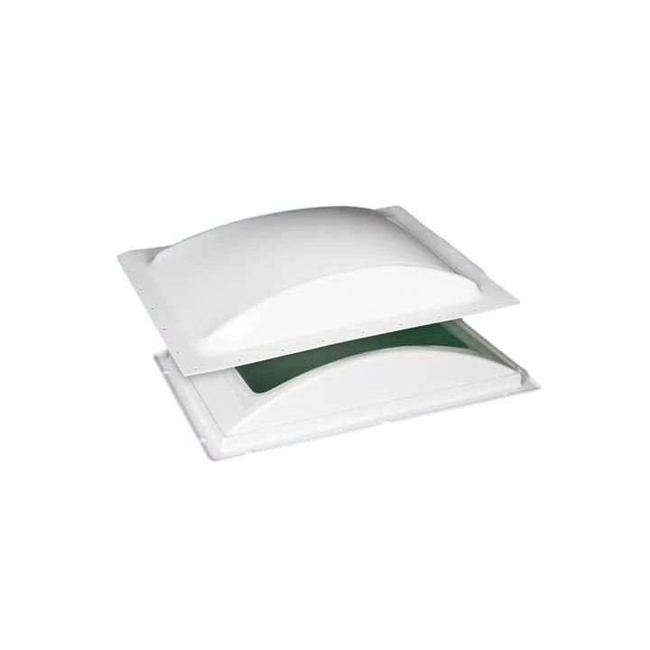 RV Skylight Kit with Inner Garnish 14&quot; x 22&quot; - White (K1422WLP)