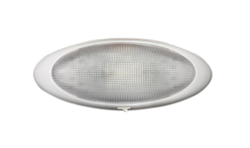 12V White Incandescent Porch Light with Switch (L8002)