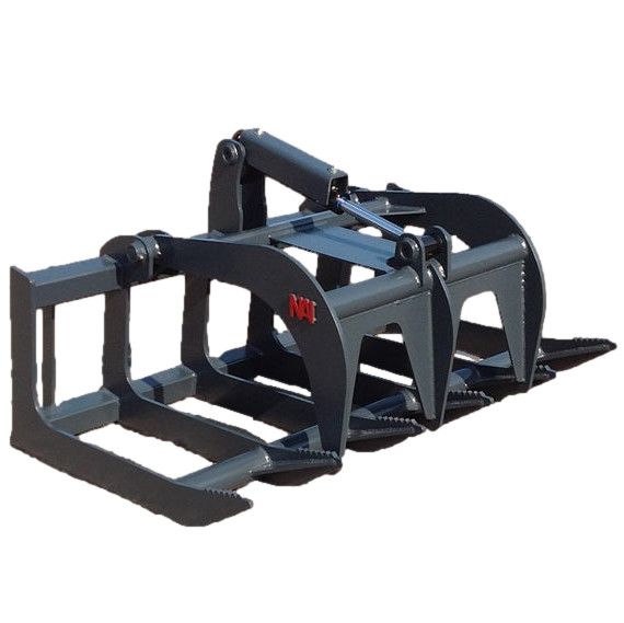 North American Implements | Skid Steer Grapples | Many Options |, Options: 48&quot; Standard Tine Root Grapple