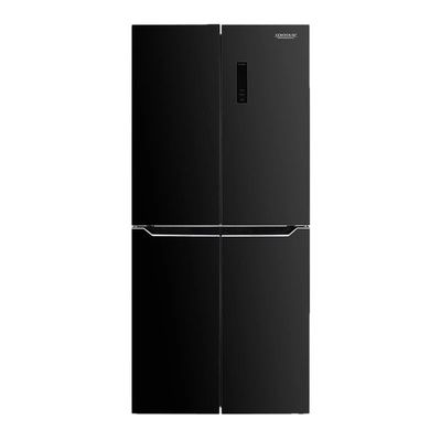 CONTOURE Deluxe 15.5 Cu. Ft. Frost-Free 4-Door Refrigerator Black (R-1540GBK)