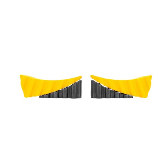 Heavy-Duty Curved RV Levelers &amp; Wheel Chocks – 2-Pack (44425)
