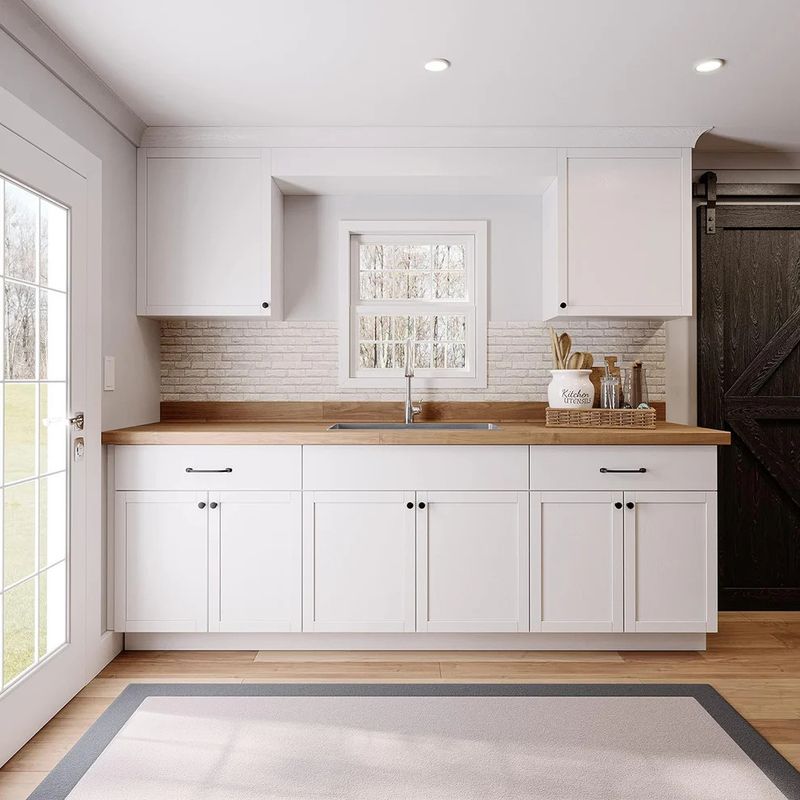 8&#39; Kitchen Cabinet Starter Kit - Pure White