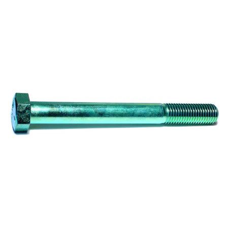 7/8&quot;-9 x 8&quot; Green Rinsed Zinc Grade 5 Hex Cap Screws (2 Pack) (05971)