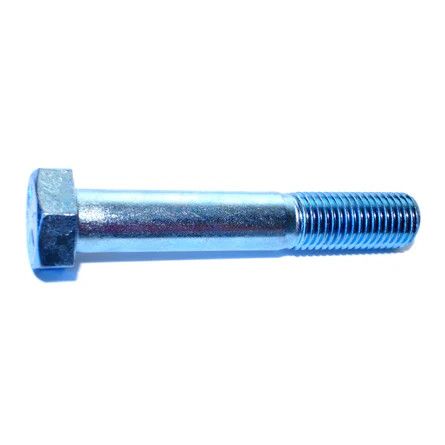 1&quot;-8 x 8&quot; Blue Rinsed Grade 8 Steel Hex Cap Screws (2 Pack) (06660)