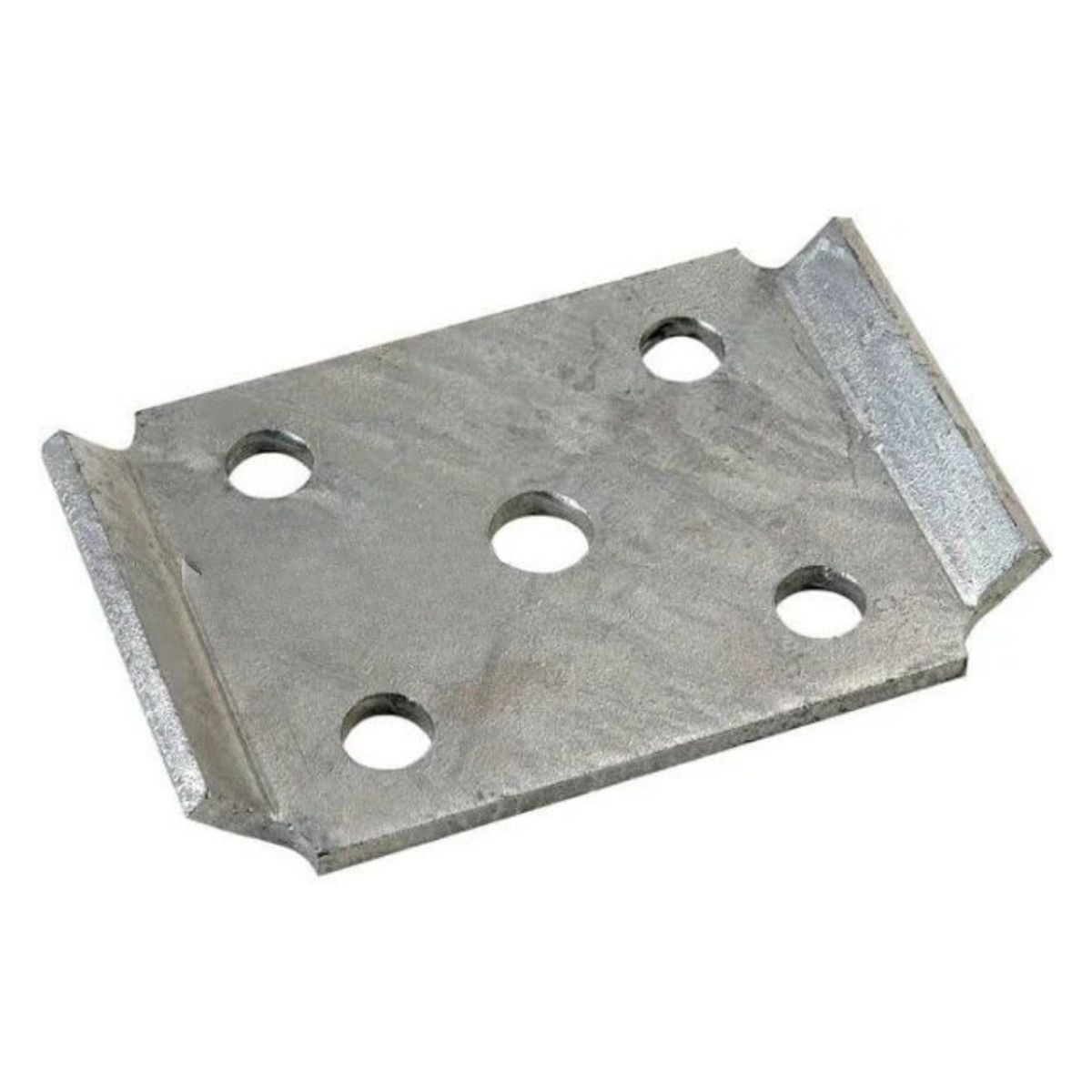 3500# Eye to Eye Tie Plate - Raw Ribbed TP-238175