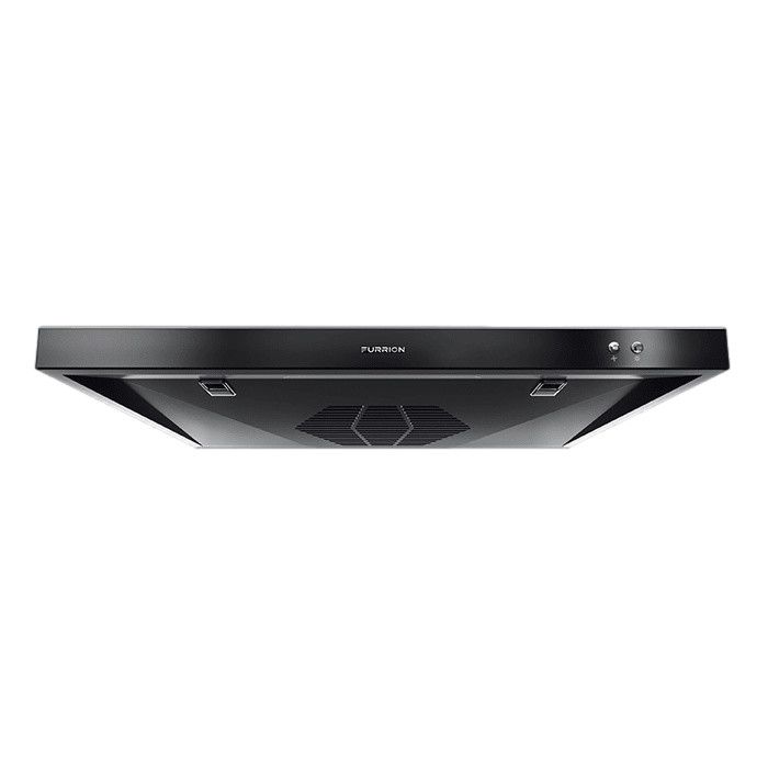 Furrion 24" Black 12V Ducted RV Range Hood with Charcoal Filter (FHO23SACR-BL)