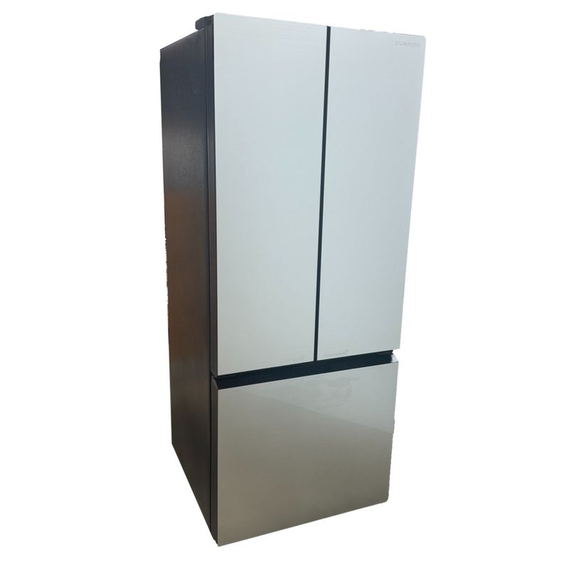 Furrion Arctic 12V DC Glass French Door Refrigerator 10.7 cu. ft. Stainless Steel (FCR10DCGFA-SG)