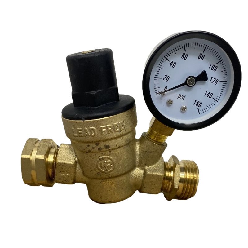 3/4&quot; NPT Water Pressure Regulator - 1/2&quot; - 9008AWR