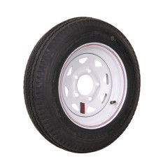 2-Pack of Kenda Loadstar Karrier 4.80-12 White Spoke 5-4.5 LRB