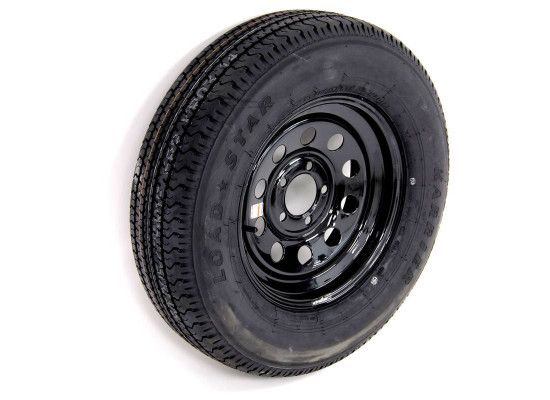 Kenda Load Star | ST205/75D15 | Trailer Tire | Black Mod | Load Range D | 5 on 5&quot; Bolt Pattern