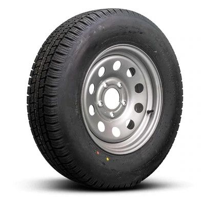 Kenda Load Star | ST205/75D15 | Trailer Tire | Silver Mod | Load Range D | 5 on 4.5&quot; Bolt Pattern