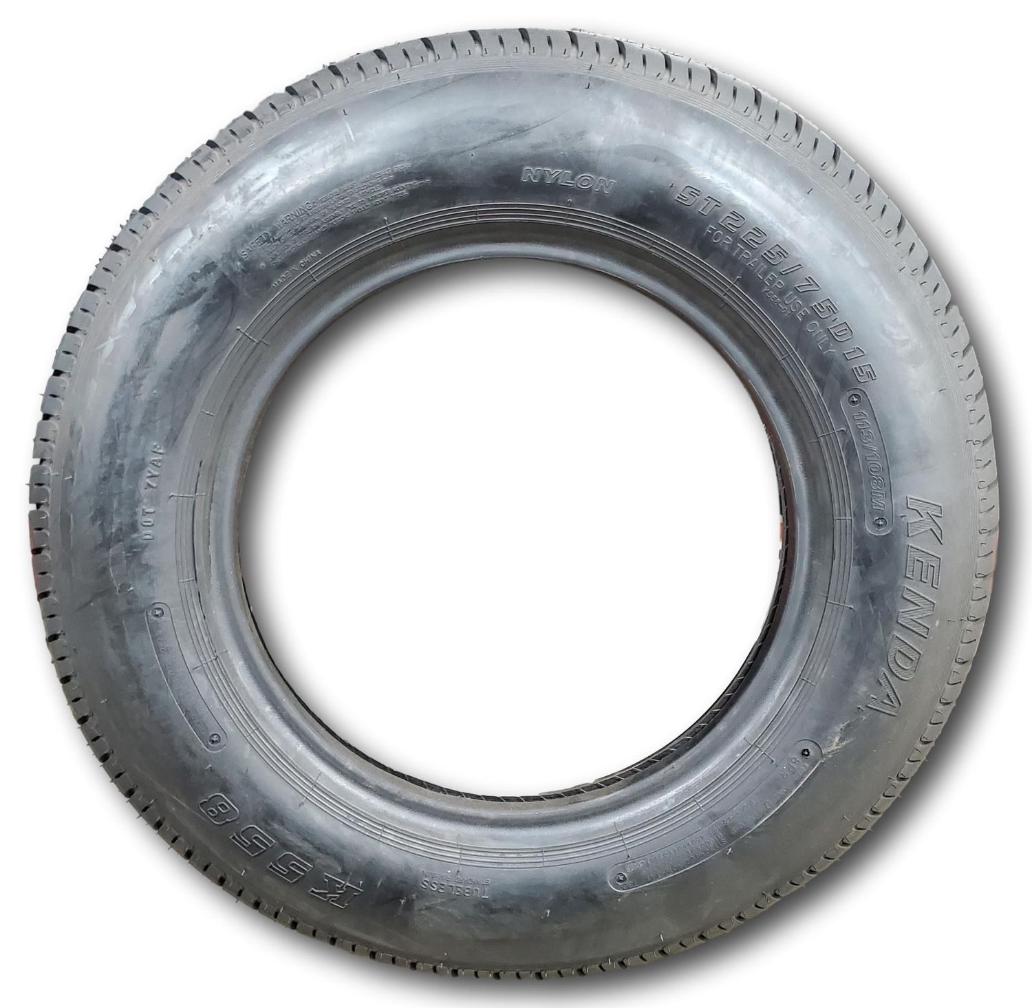 Kenda Load Star | ST225/75D15 | Trailer Tire Only | Load Range D