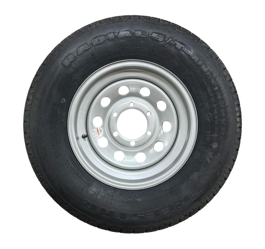 Freestar | ST225/75R15 | Trailer Tire | Silver Mod | Load Range E | 6 on 5.5&quot; Bolt Pattern