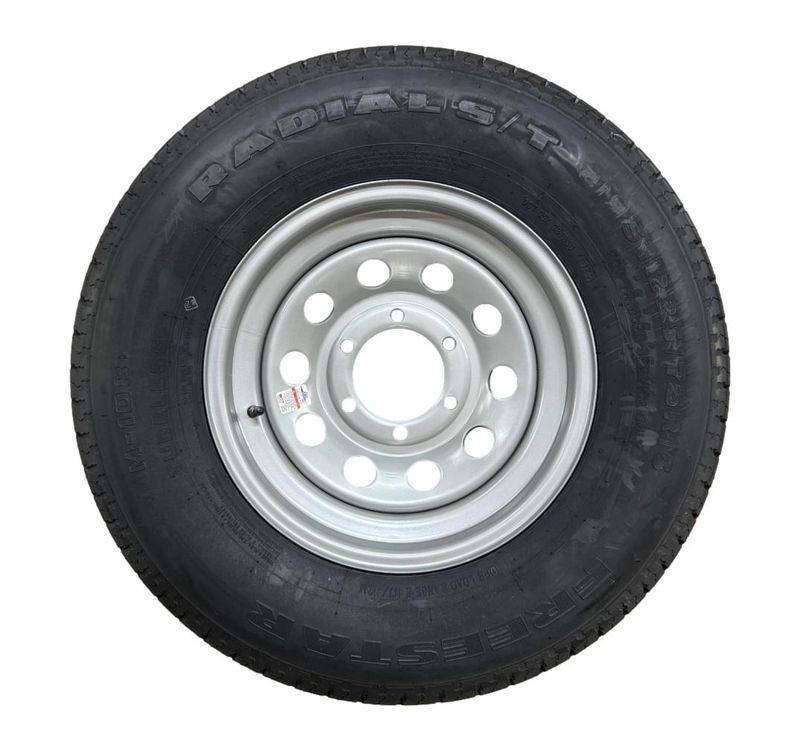 Freestar | ST225/75R15 | Trailer Tire | Silver Mod | Load Range E | 6 on 5.5&quot; Bolt Pattern