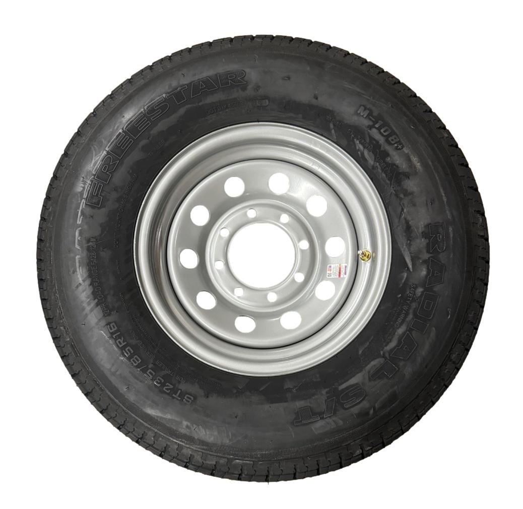 Freestar | ST235/85R16 | Trailer Tire | Silver Mod | Load Range F | 8 on 6.5&quot;