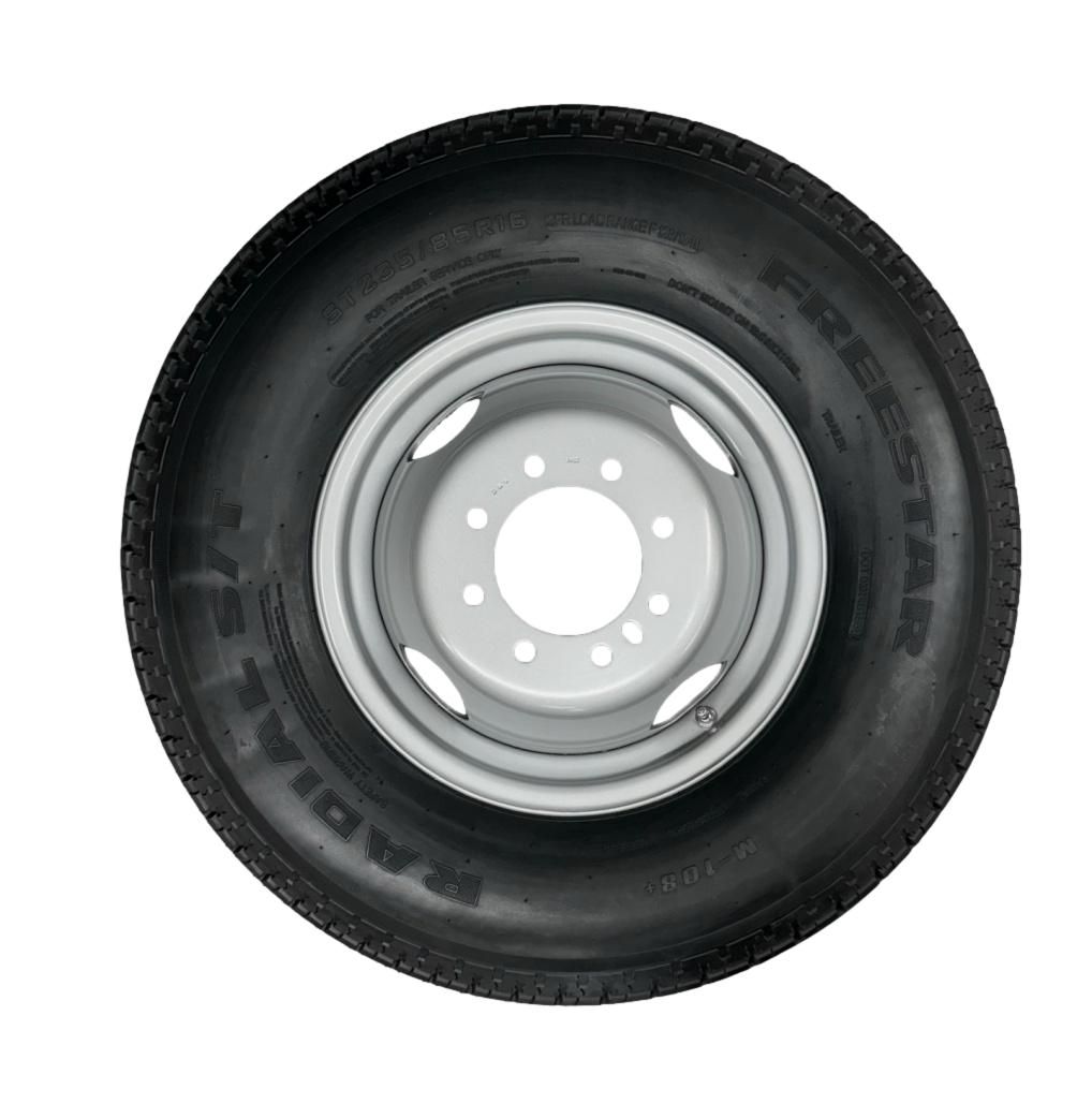 Freestar | ST235/85R16 | Trailer Tire | Dual Grey Load Range F | 8 on 6.5&quot; Bolt Pattern