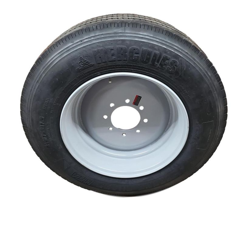 Triangle | LT215/75R17.5 | Trailer Tire | Solid Gray | Load Range H | 8 on 6.5&quot; Bolt Pattern