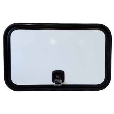 RV Compartment Door | Top Hinge | 27-1/8&quot; L x 17-1/4&quot; W x 1-7/8&quot; D | White | V000959411