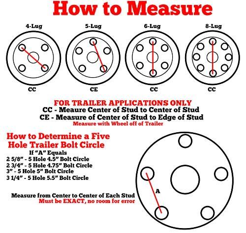 Kenda Load Star | ST205/75D15 | Trailer Tire | Galvanized Spoke | Load Range D | 5 on 4.5&quot; Bolt Pattern