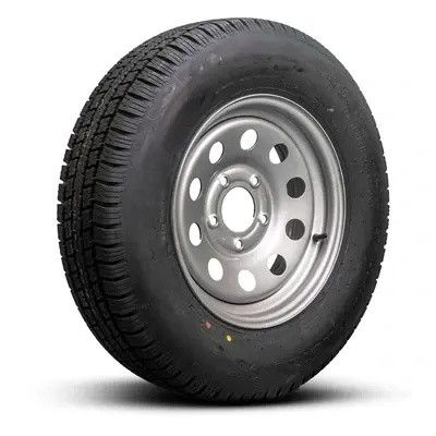 Kenda Load Star | ST225/75D15 | Trailer Tire | Silver Mod | Load Range D | 5 on 4.5&quot; Bolt Pattern
