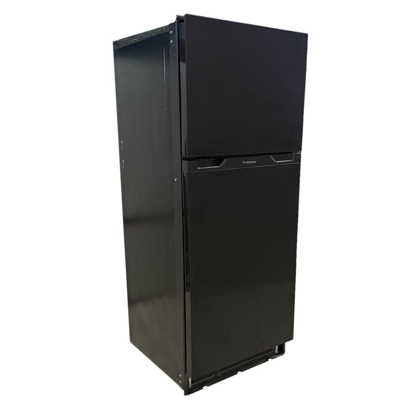 Furrion 10 Cubic Foot 12V DC RV Refrigerator Black (FCR10DCGTA)