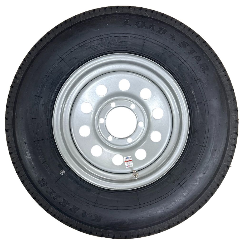 Kenda Load Star | ST235/80R16 | Trailer Tire | Silver Mod | Load Range E | 6 on 5.5&quot; Bolt Pattern