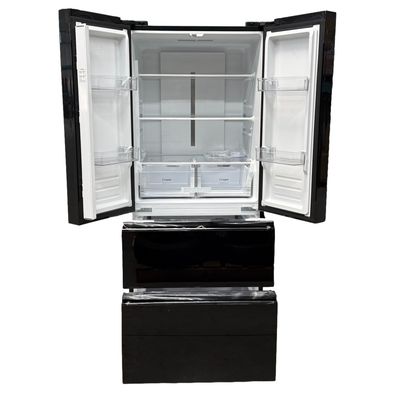 Everchill 16.2 cu. ft. 12V French Door RV Refrigerator – Black Glass Finish (SRM-418CBG-E)