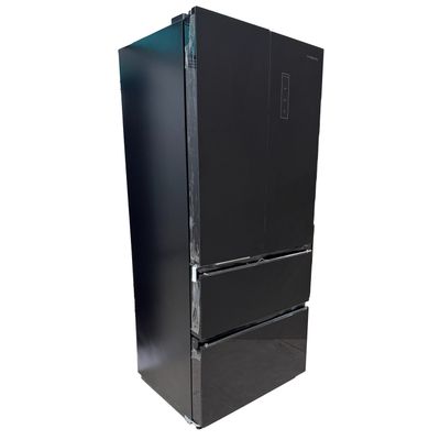 Everchill 16.2 cu. ft. 12V French Door RV Refrigerator – Black Glass Finish (SRM-418CBG-E)