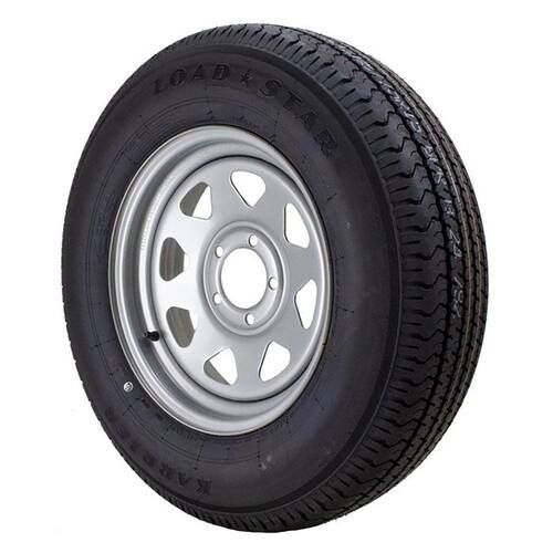 Kenda Load Star | ST225/75R15 | Trailer Tire | Silver Mod | Load Range E | 5 on 4.5" Bolt Pattern
