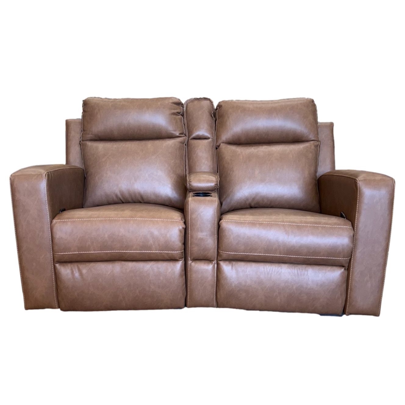 60&quot; Theater Seating Couch Stout Clay