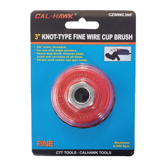 3&quot; Knot-Type Fine Wire Cup Brush (CZWWC3NF)